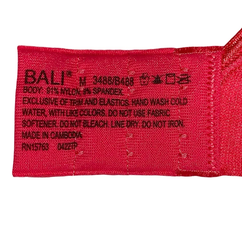 Bali 3488 Comfort Revolution Wireless Bra Medium Full Coverage Moisture Wicking